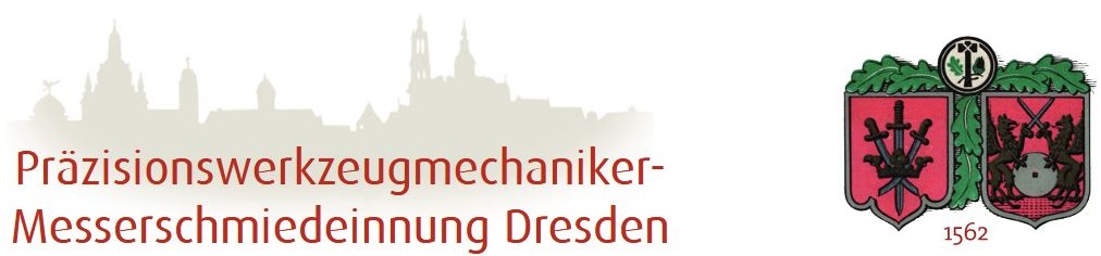 Präzisionswerkzeugmechaniker-Messerschmiedeinnung Dresden Logo